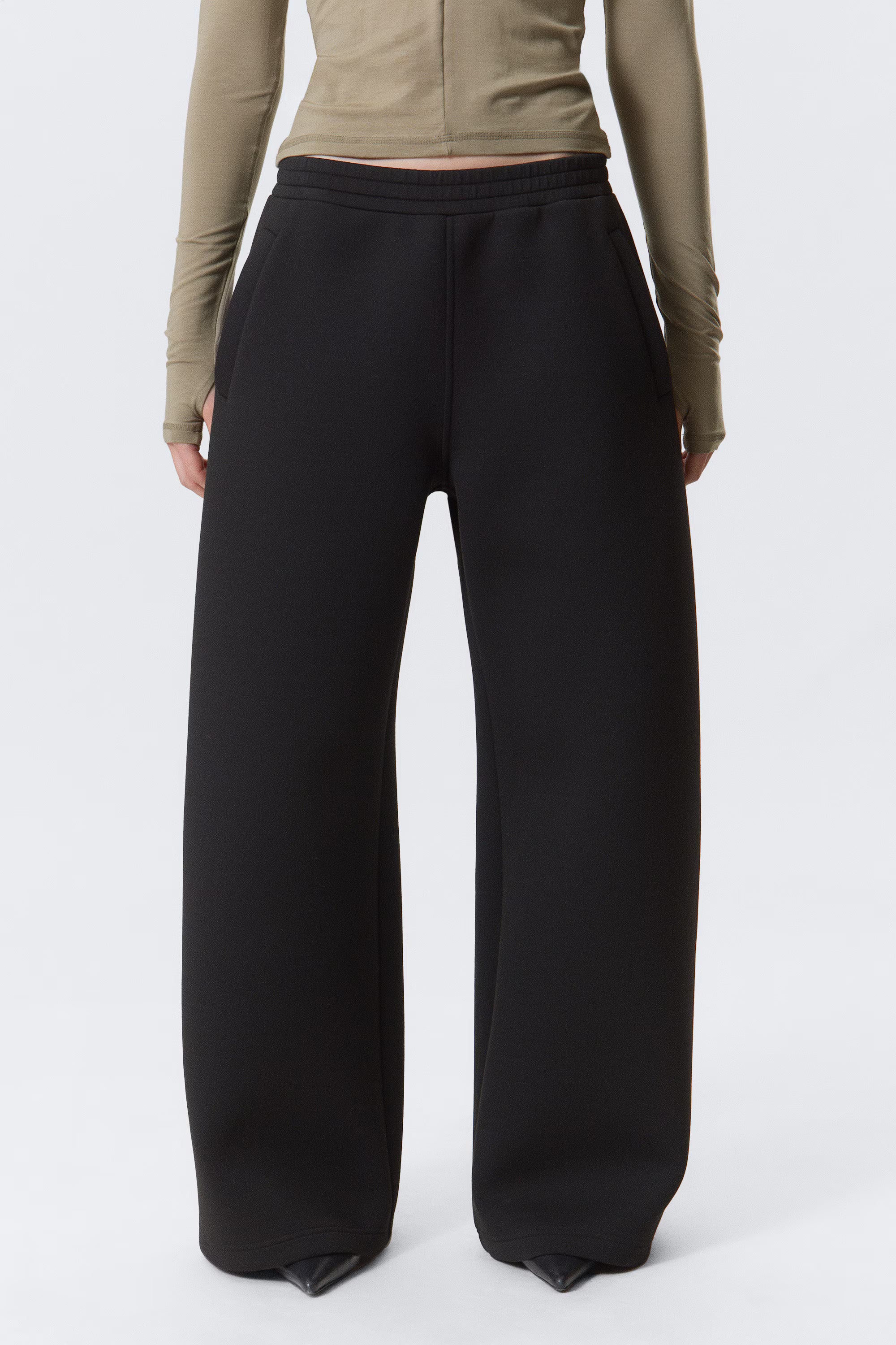 RELAXED WIDE LEG SWEATPANTS