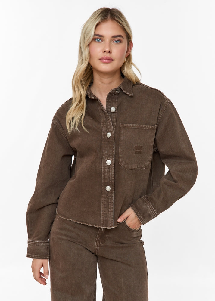 Denim Set Brown
