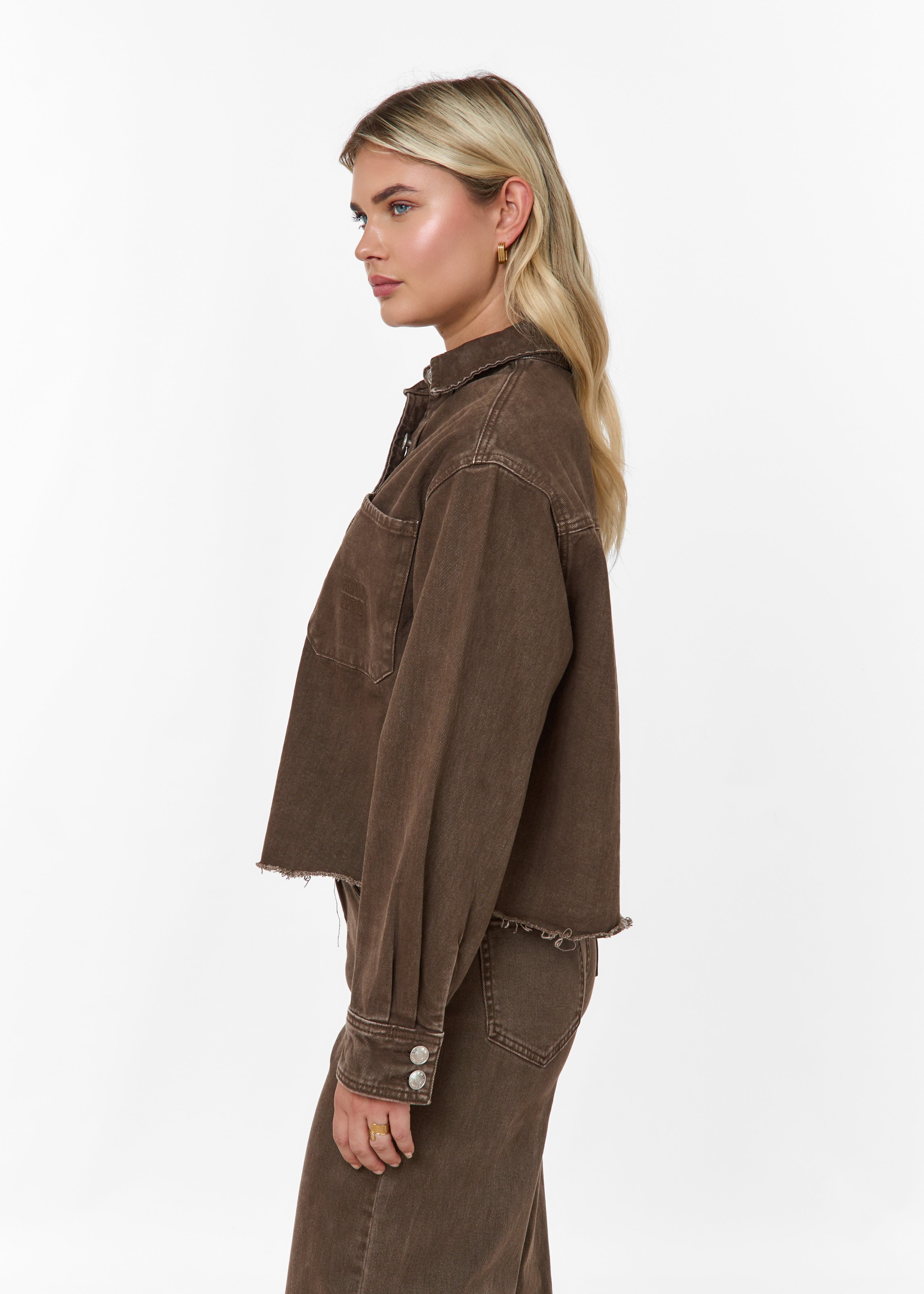 Denim Set Brown