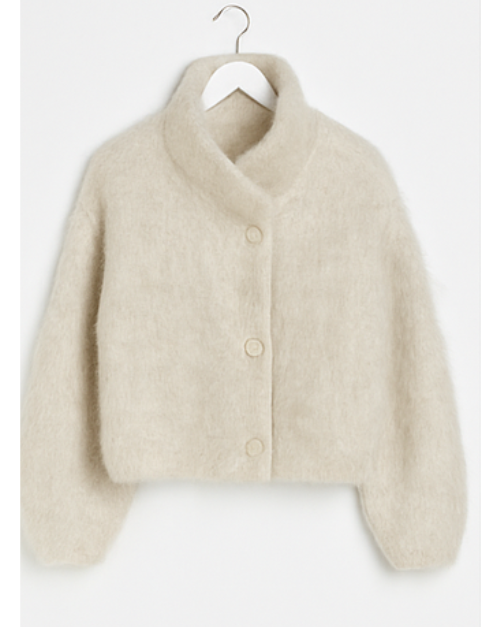 Cropped Oversized Jacket