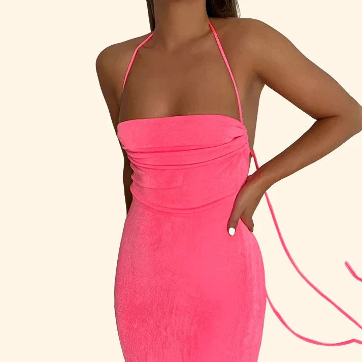Backless Maxi Dress