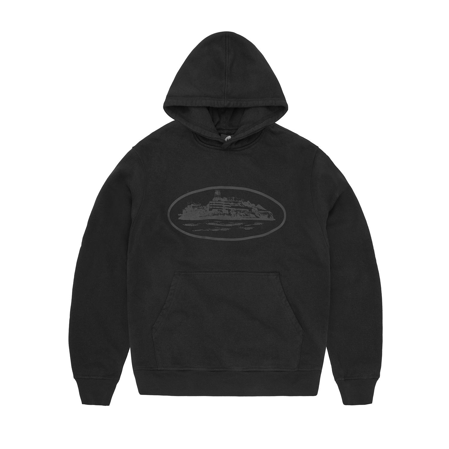 ALCATRAZ HOODIE 2025 [BLACK / BLACK]