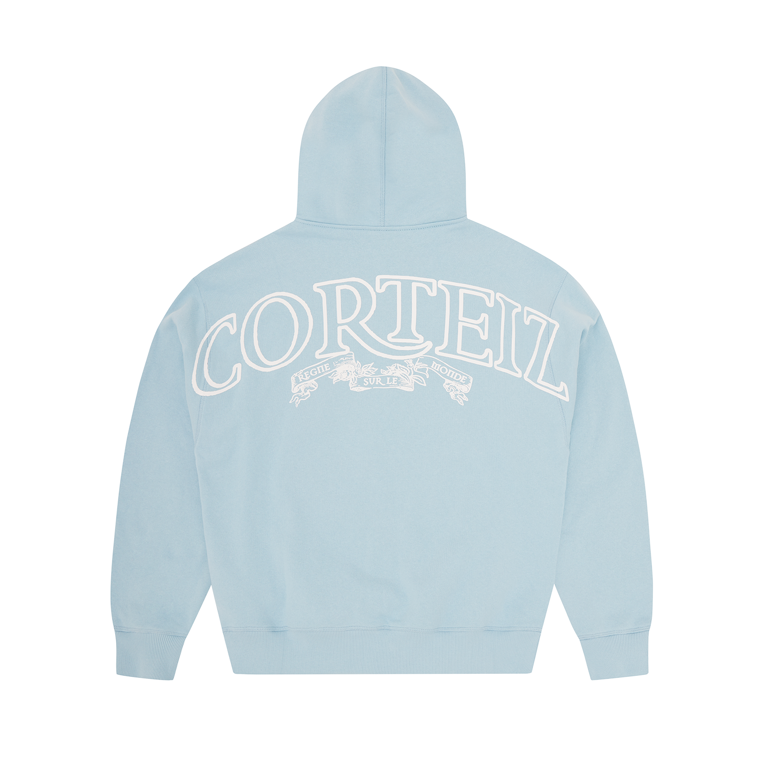 SUPERIOR ROYALE ZIP HOODIE [BABY BLUE]