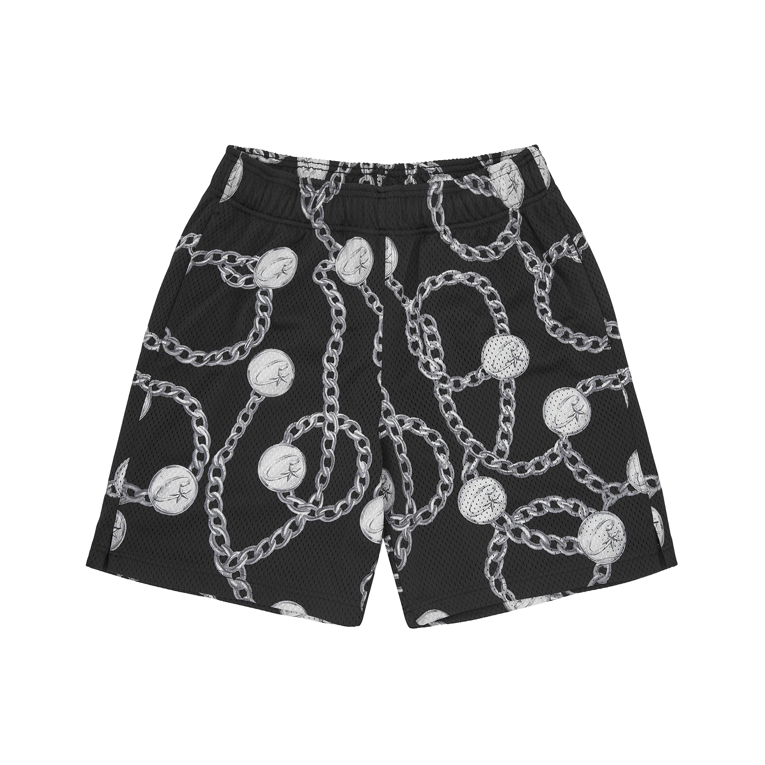 CHAINS MESH SHORT [BLACK]