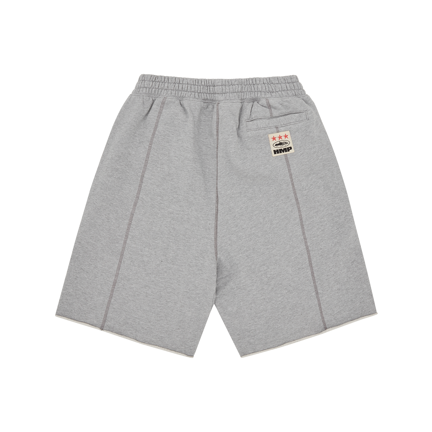 HMP RAW HEM SHORTS [HEATHER GREY]