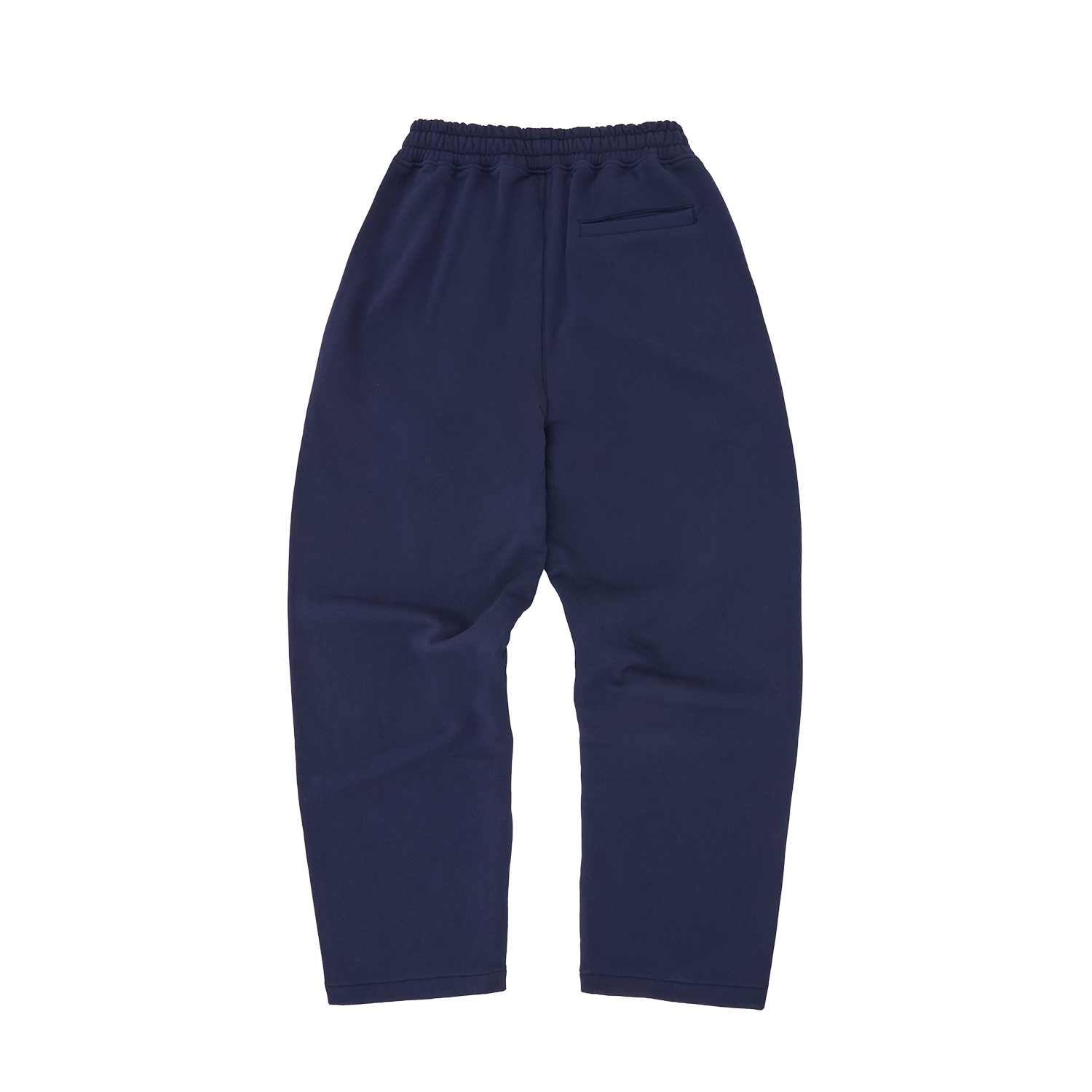 ISLAND PUFF PRINT OPEN HEM SWEATPANT [NAVY]