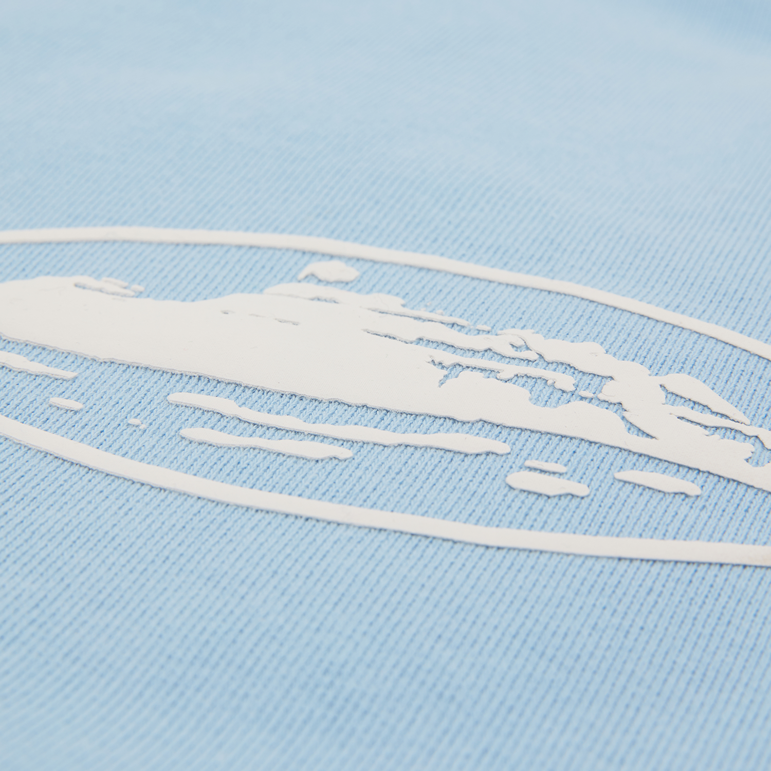 ISLAND PUFF PRINT SWEATSHORT [BABY BLUE]