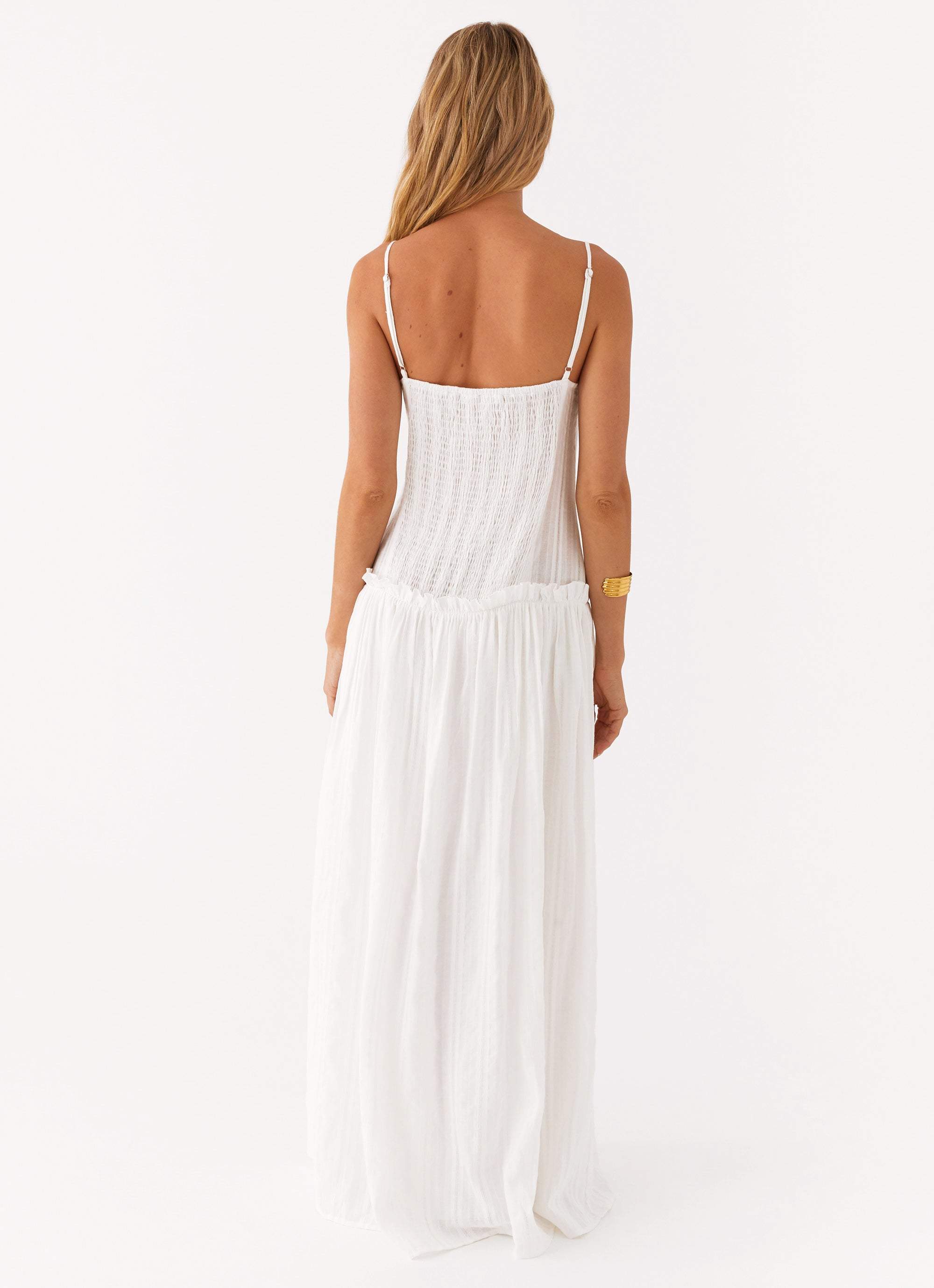 CINDI DROP WAIST MAXI DRESS