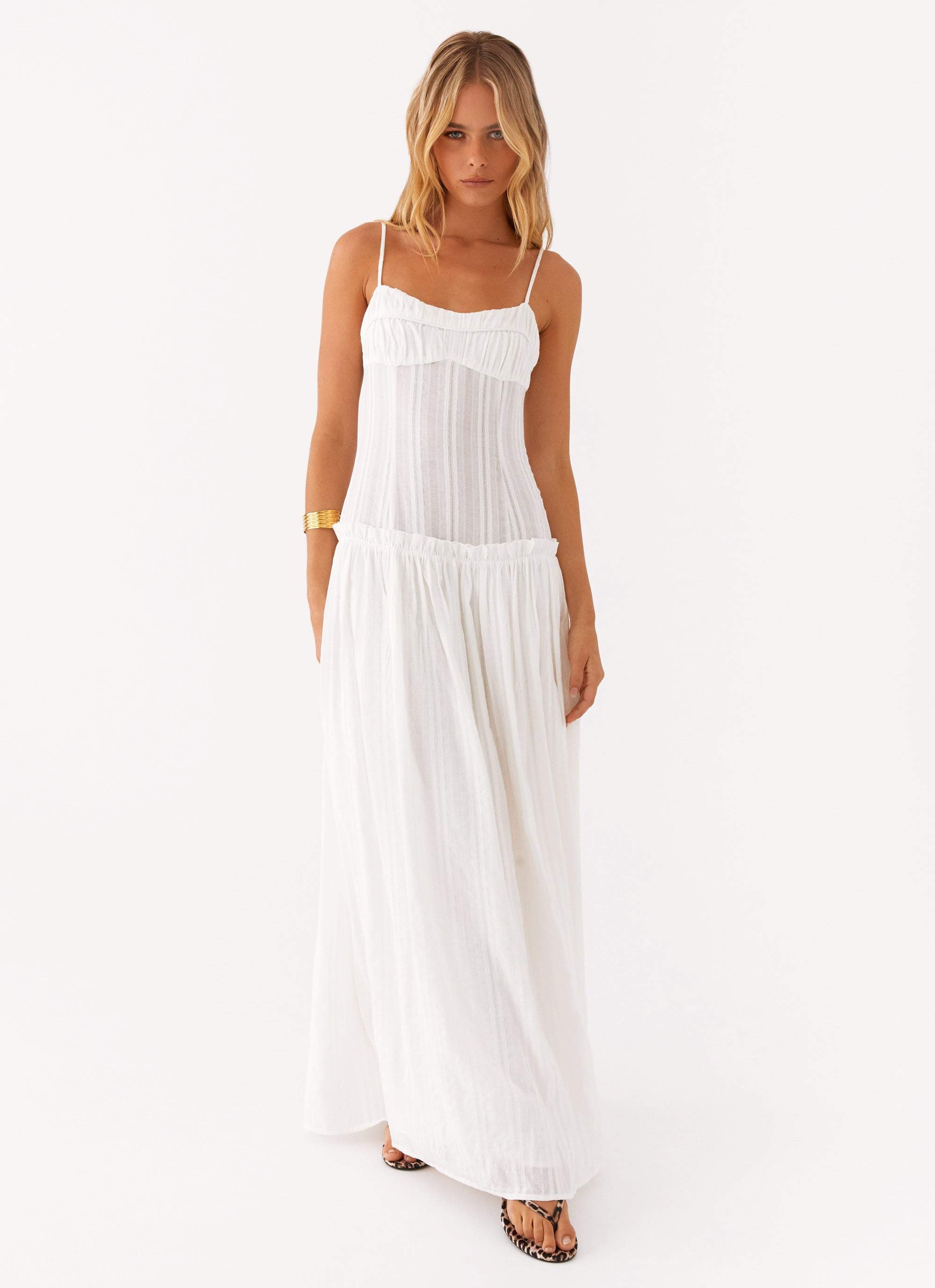 CINDI DROP WAIST MAXI DRESS