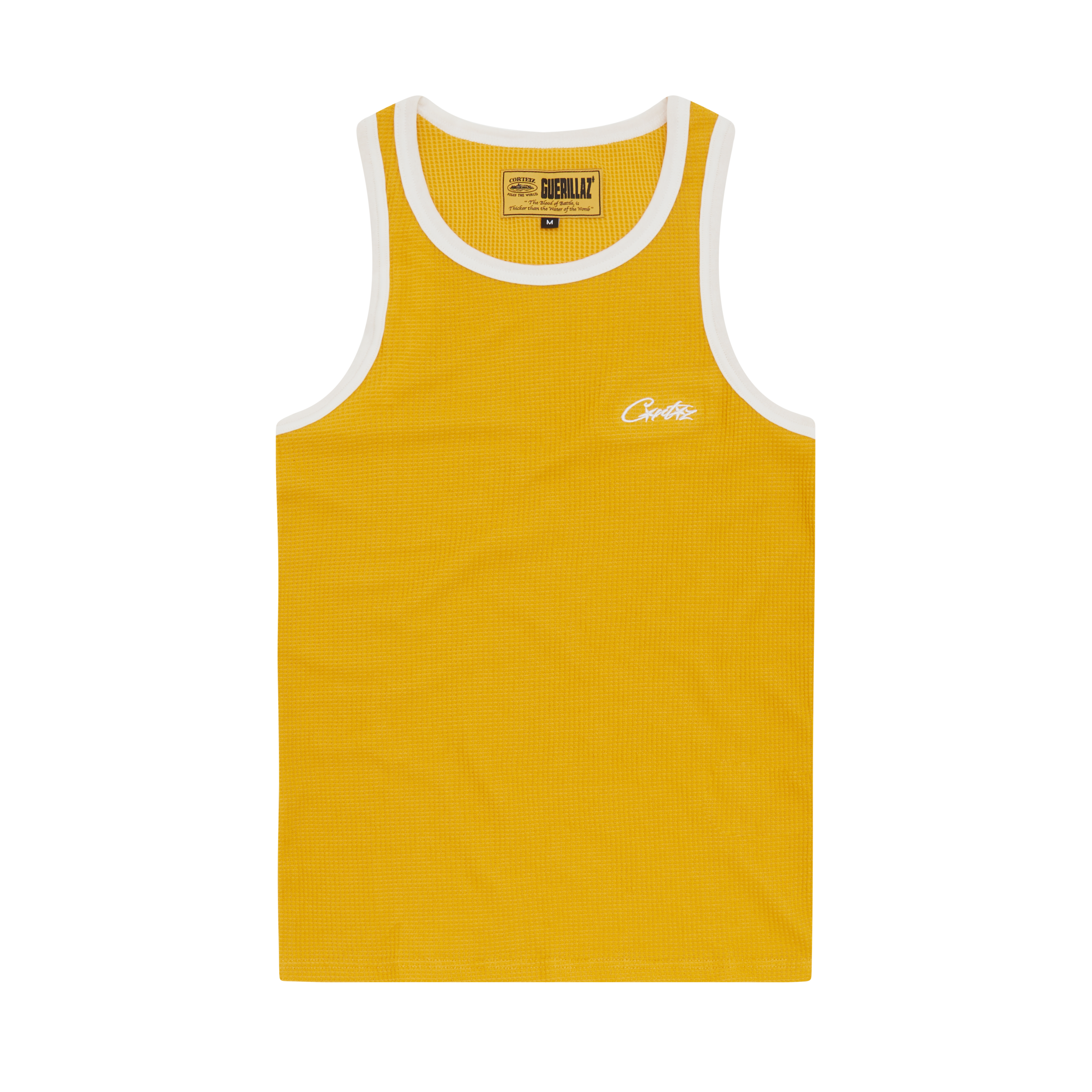 MENS CONTRAST ALLSTARZ TANK TOP [YELLOW]
