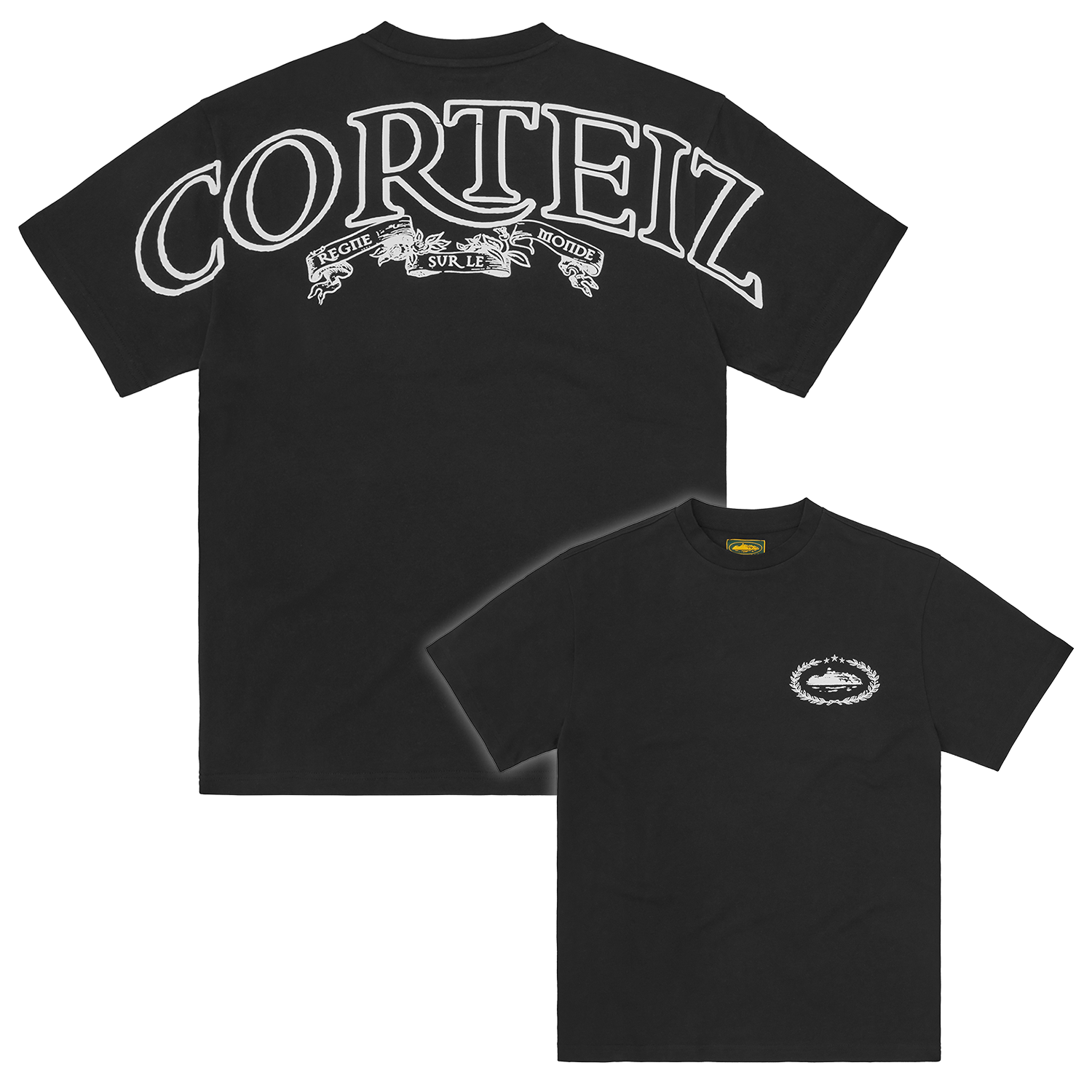ROYALE HEAVYWEIGHT TEE [BLACK]