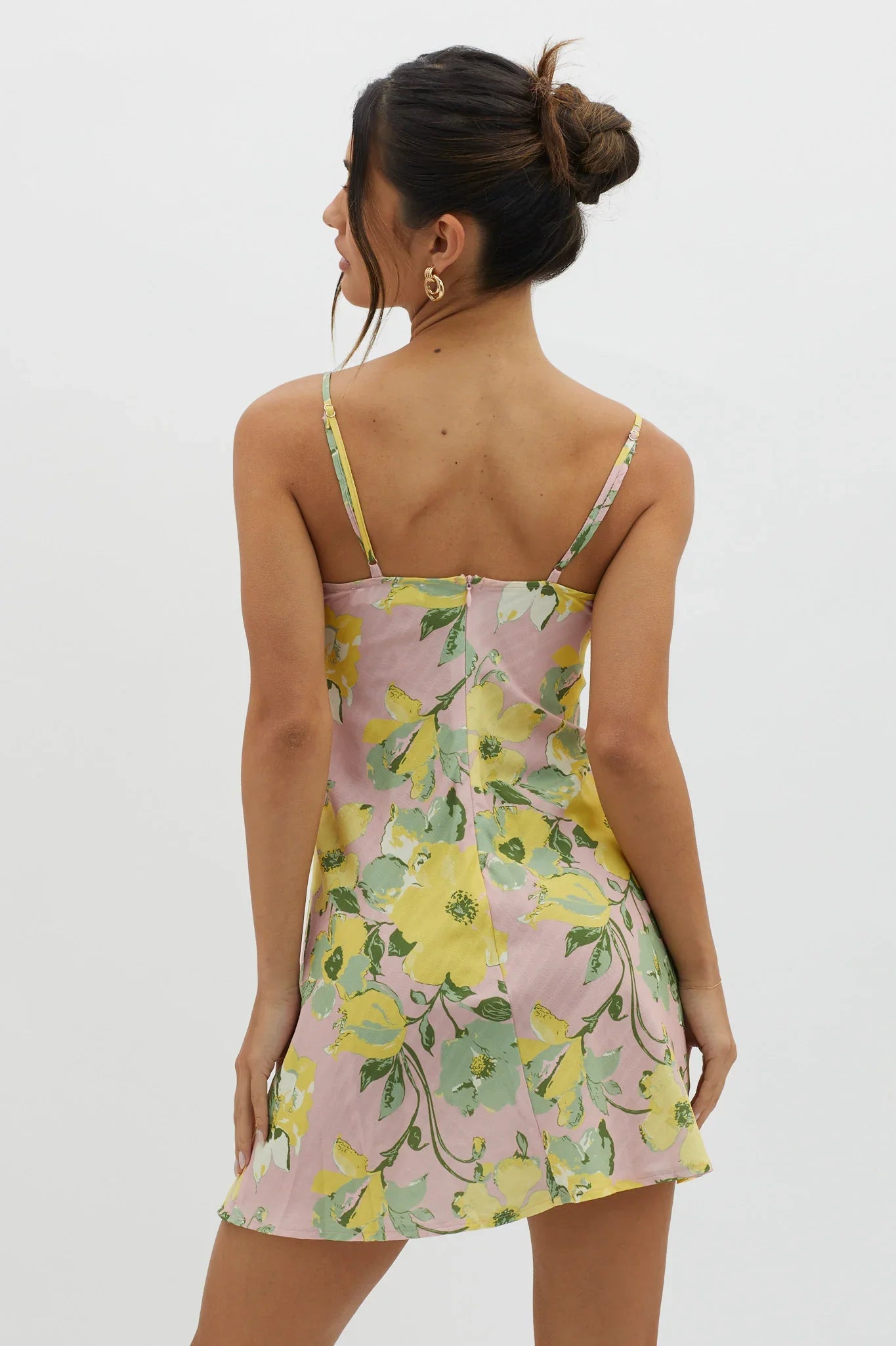 FLORAL FORTUNE MINI DRESS