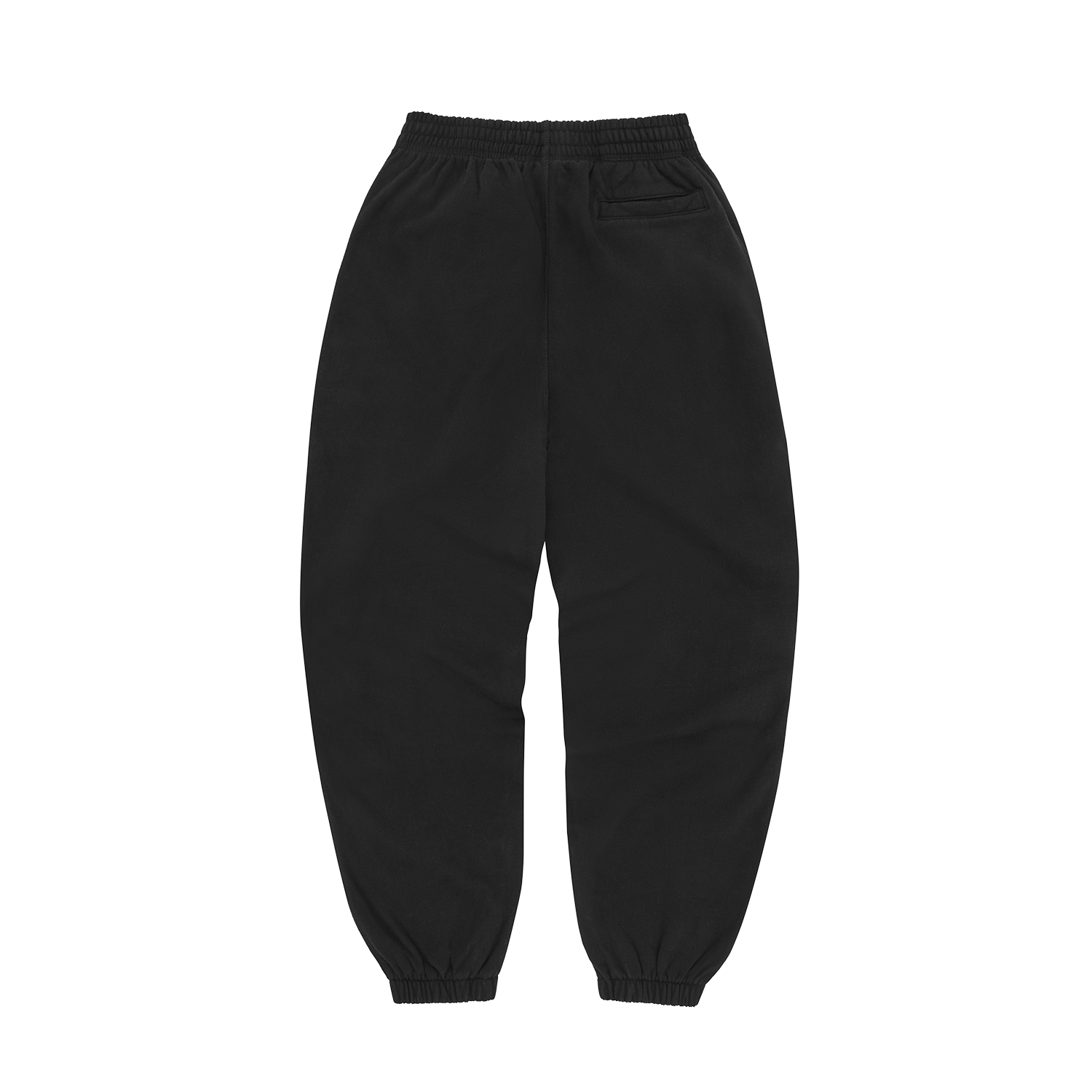 SATIN C STAR APPLIQUÉ BOTTOMS [BLACK]