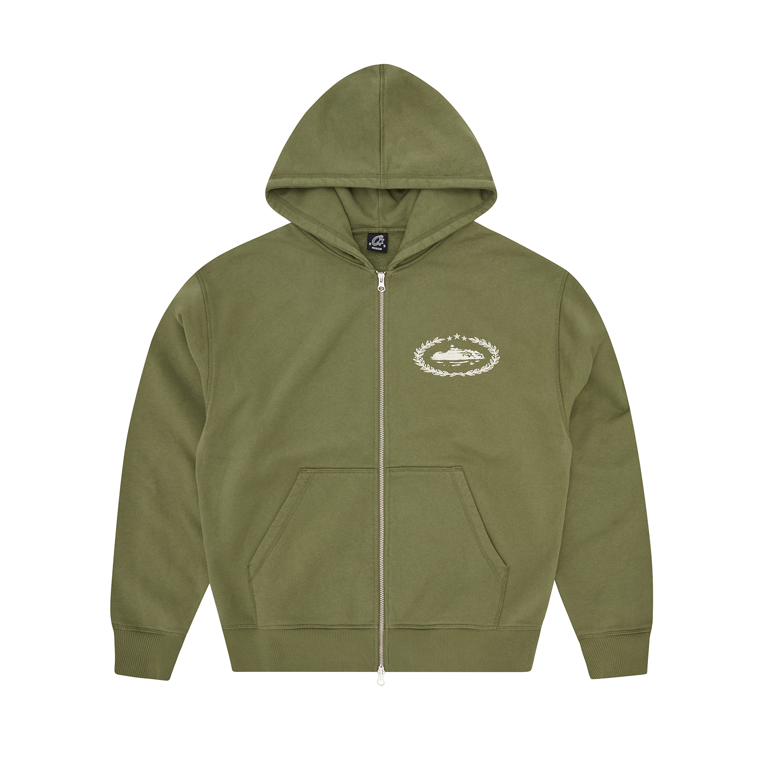SUPERIOR ROYALE ZIP HOODIE [OLIVE]