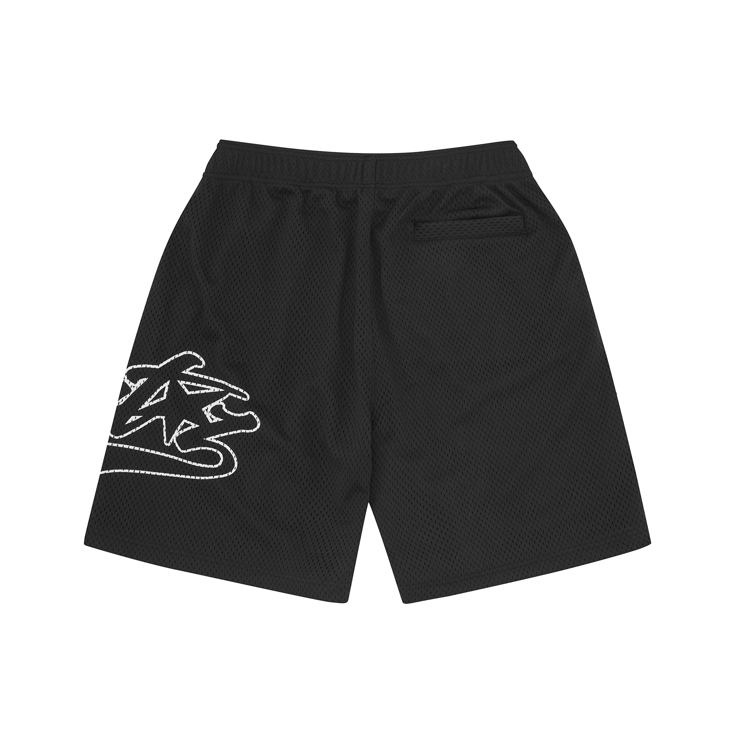 WOOSH MESH SHORT [BLACK]