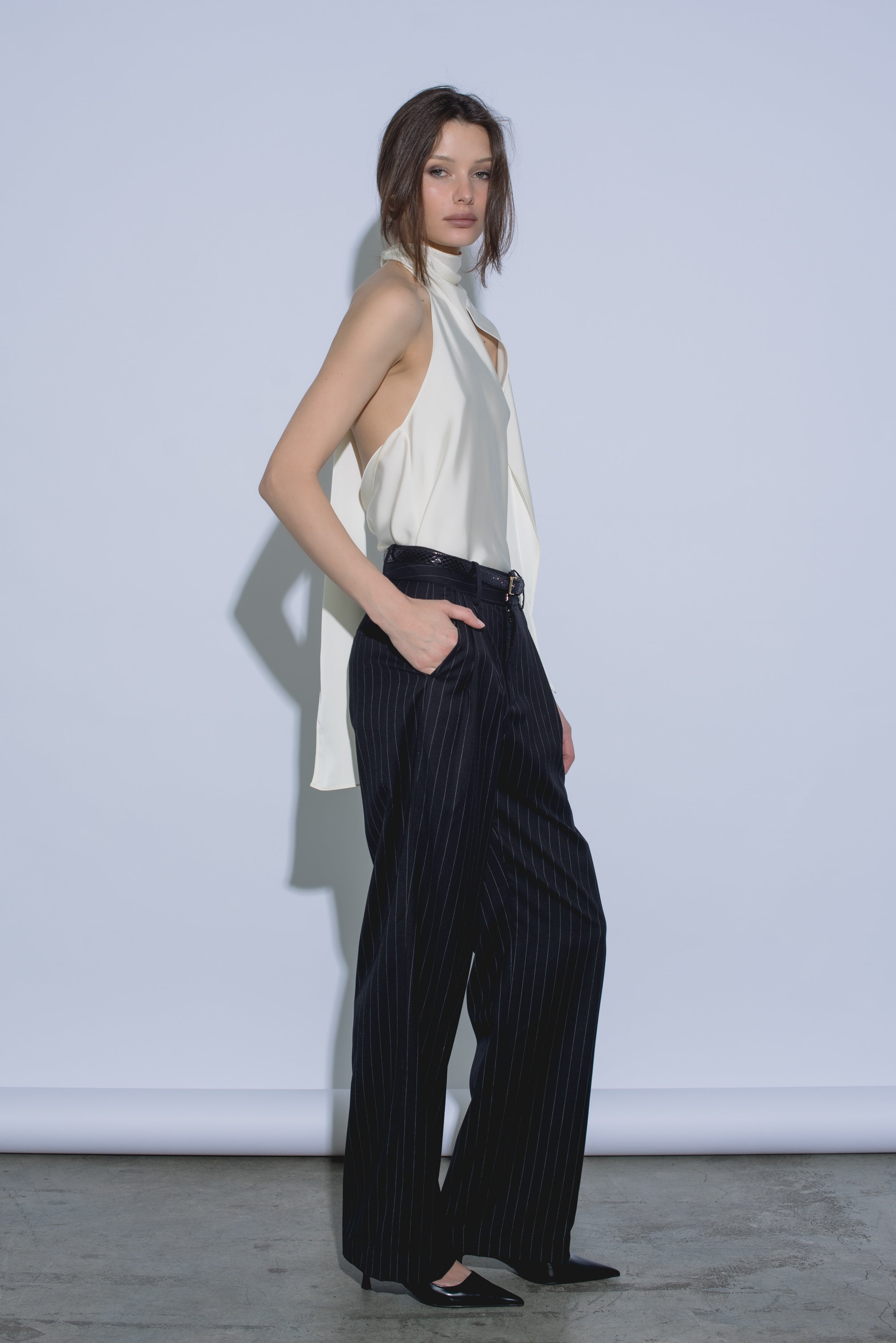 CHICIME | Scarf Top Vanilla