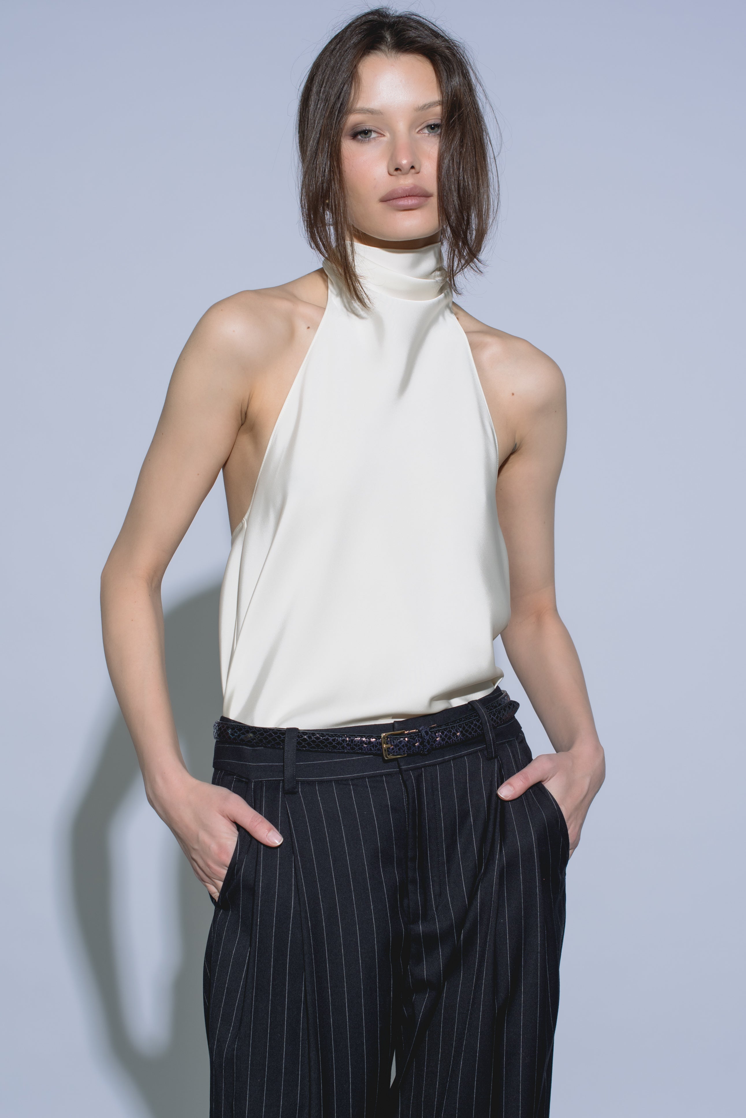 CHICIME | Scarf Top Vanilla