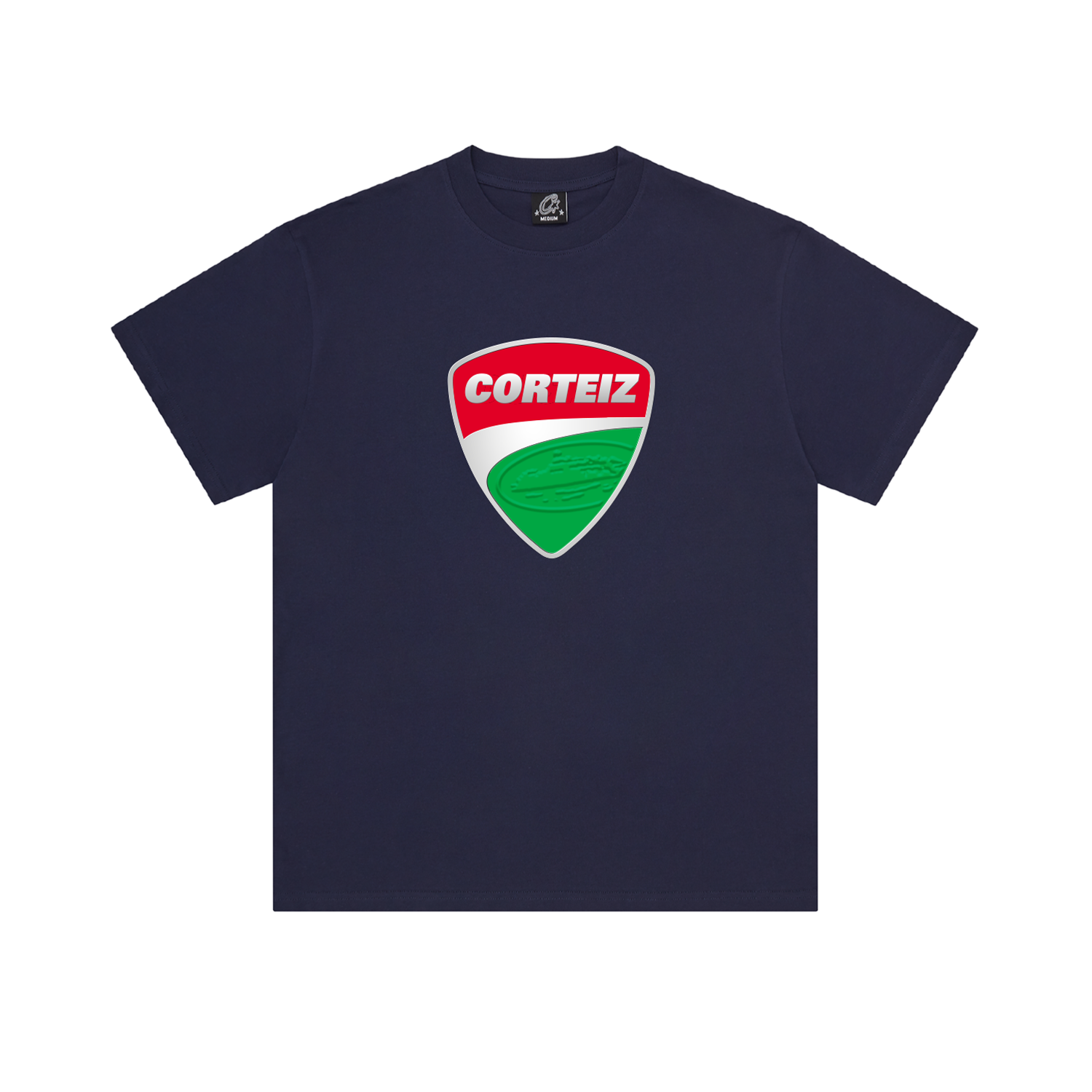 CORTEIZ SHIELD TEE [NAVY]