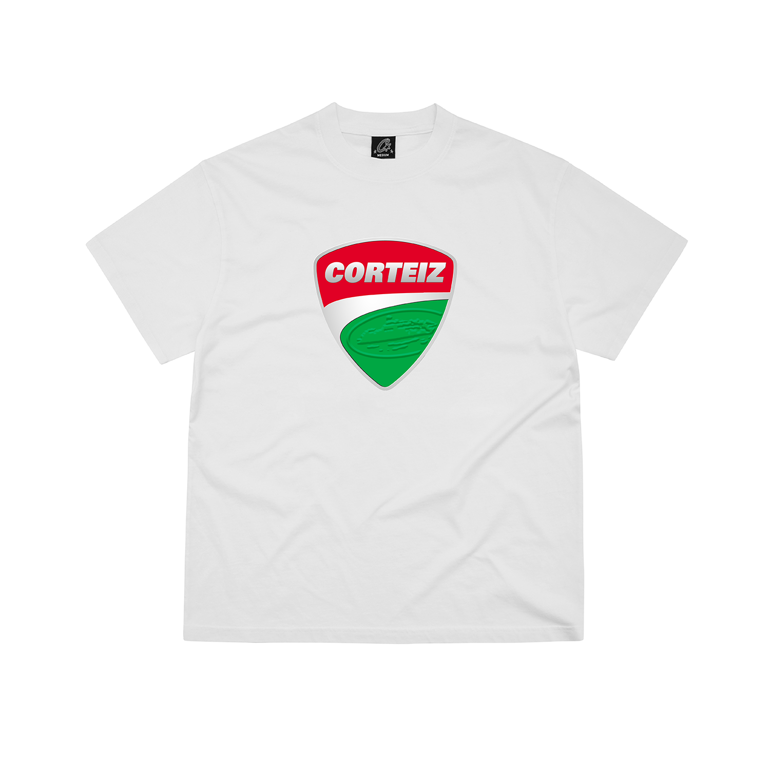 CORTEIZ SHIELD TEE [WHITE]