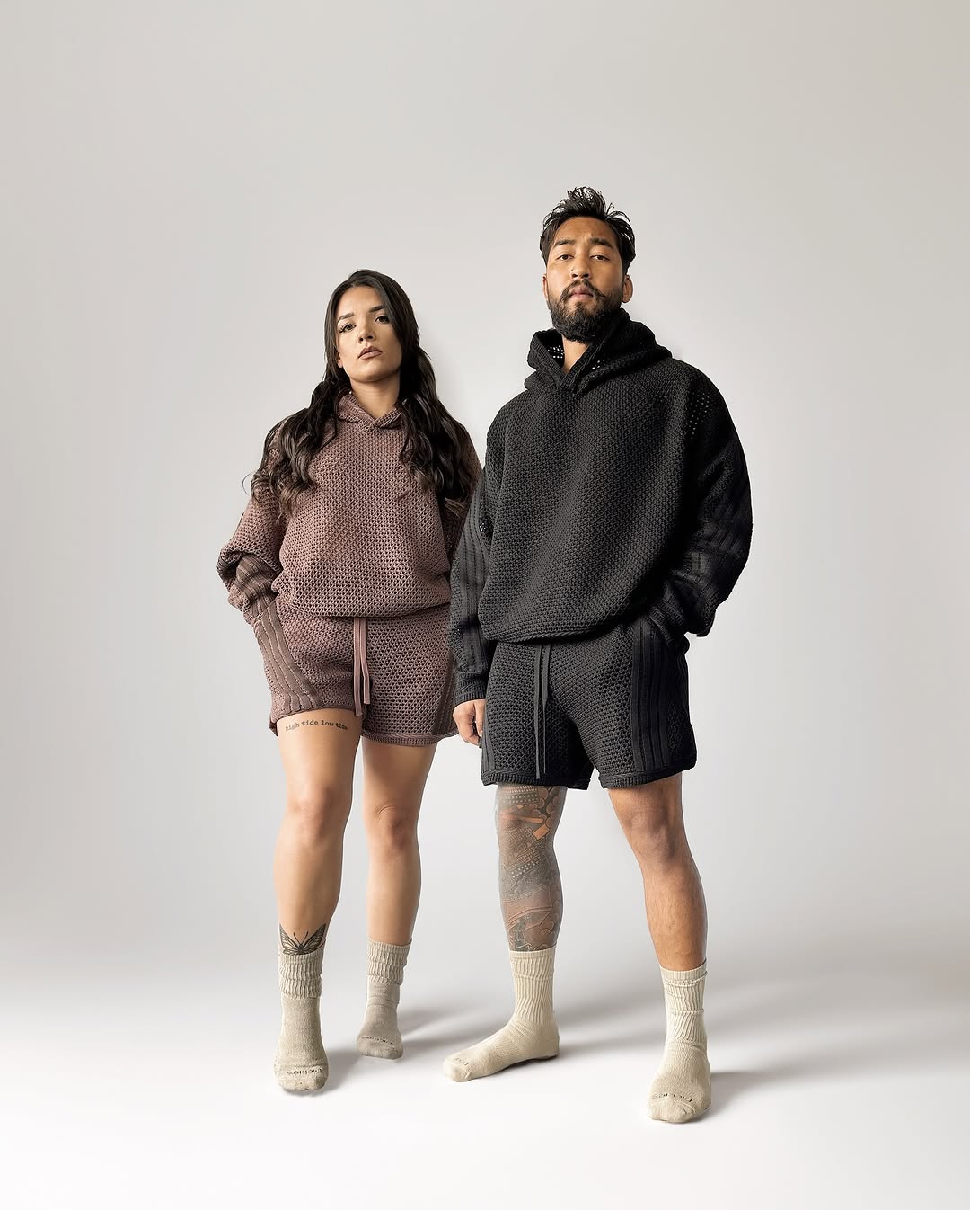 UNISEX CROCHET HOODIE